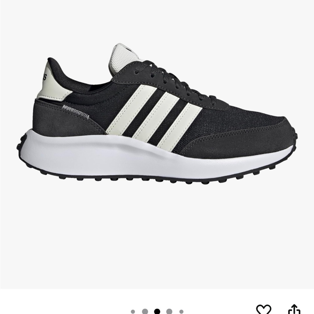 Adidas Monochrome Athletic Shoes